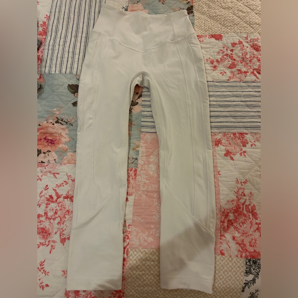 Lululemon white leggings